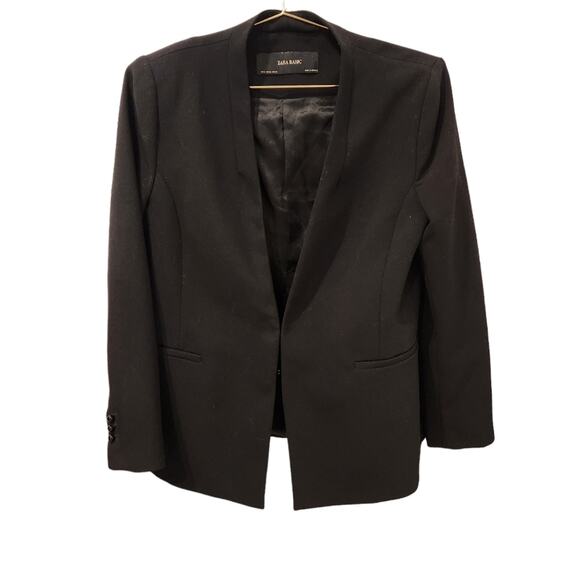 Zara Jackets & Blazers - Zara tailored black blazer size XL